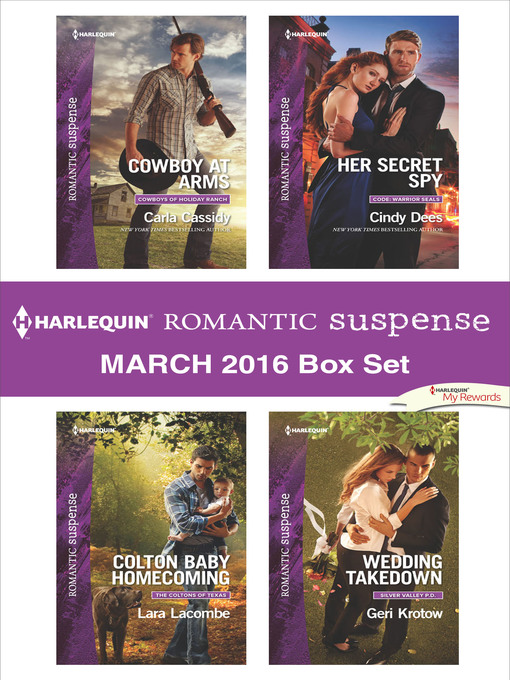Title details for Harlequin Romantic Suspense March 2016  Box Set by Carla Cassidy - Wait list